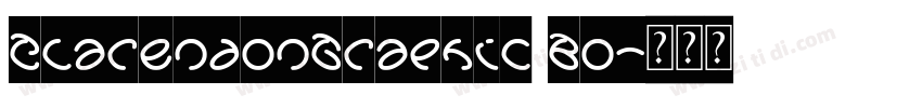 ClarendonGraphic Bo字体转换